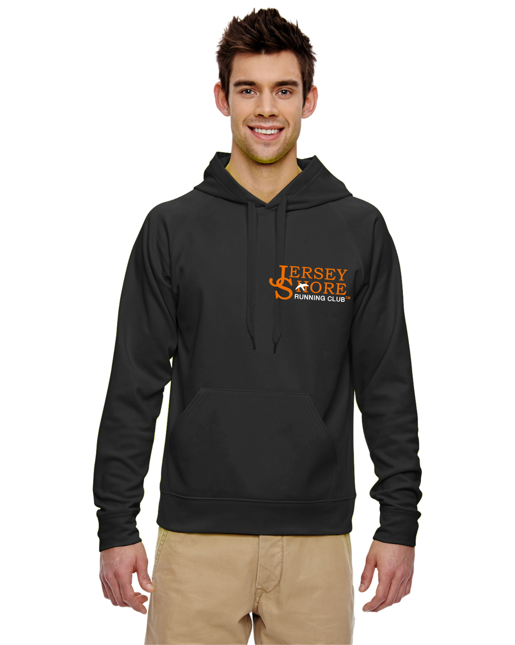 2f)  JSRC   6 oz. DRI-POWER® SPORT Wicking Hooded Sweatshirt  PF96MR